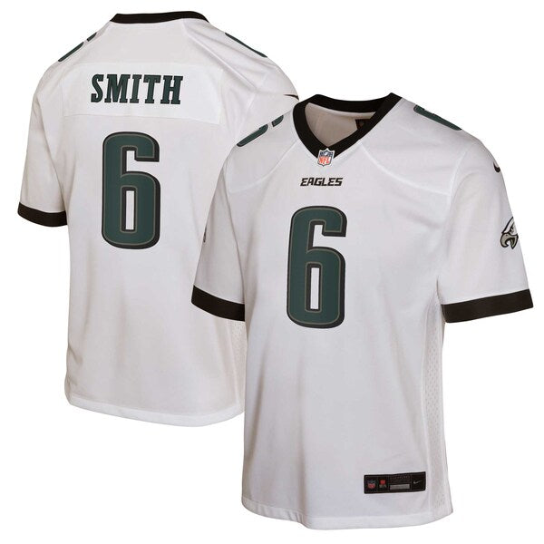 DeVonta Smith Philadelphia Eagles Nike Youth Game Jersey - White - Image 2
