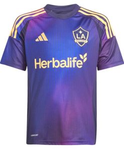 Alternative view of LA Galaxy adidas Youth 2025 RIZON Replica Custom Jersey - Navy
