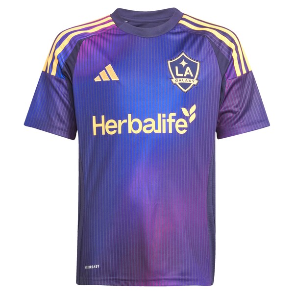 LA Galaxy adidas Youth 2025 RIZON Replica Custom Jersey - Navy - Image 2