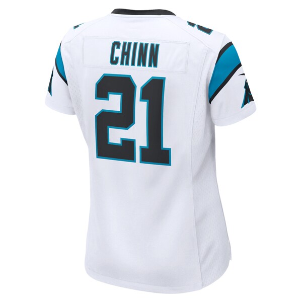 Jeremy Chinn Carolina Panthers Nike Women's Game Jersey - White/Blue - Image 4