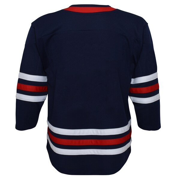 Winnipeg Jets Youth 2021/22 Alternate Premier Jersey - Navy - Image 3