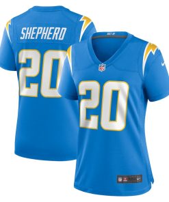 Darrius Shepherd Los Angeles Chargers Nike Women's  Game Jersey - Powder Blue
