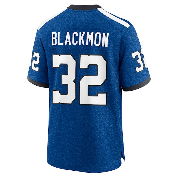 Julian Blackmon Indianapolis Colts Nike Indiana Nights Alternate Game Jersey - Royal/Royal - Image 6