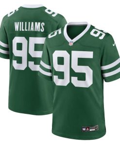 Quinnen Williams New York Jets Nike Game Jersey - Legacy Green/Black