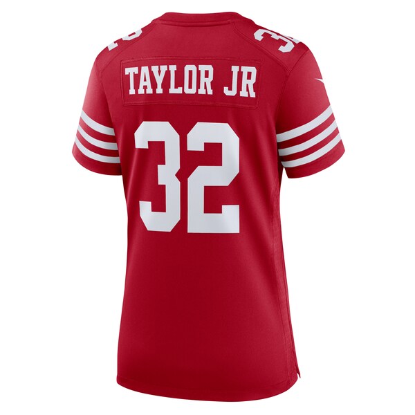 Patrick Taylor Jr. San Francisco 49ers Nike Women's Team Game Jersey - Scarlet - Image 3