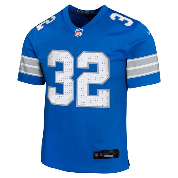 Brian Branch Detroit Lions Nike Youth Team Player Game Jersey - Blue - Image 3