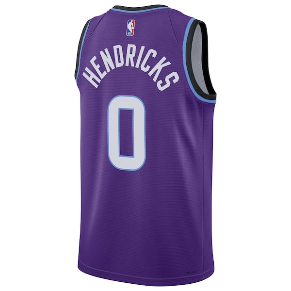Taylor Hendricks Utah Jazz Nike Unisex Swingman Jersey - Icon Edition - Purple - Image 3