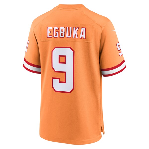 Emeka Egbuka Tampa Bay Buccaneers Nike 50th Season Game Jersey - Creamsicle/White/Red - Image 5