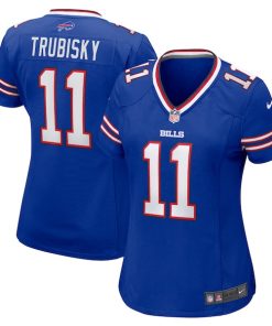 Mitchell Trubisky Buffalo Bills Nike Women's  Game Jersey -  Royal