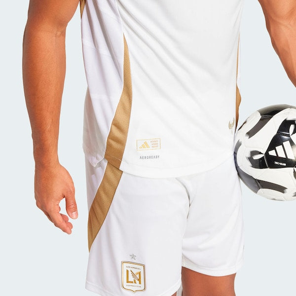 LAFC adidas 2025 Secondary Authentic Jersey - White - Image 6