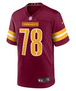 Alternative view of Cornelius Lucas Washington Commanders Nike  Game Jersey -  Burgundy