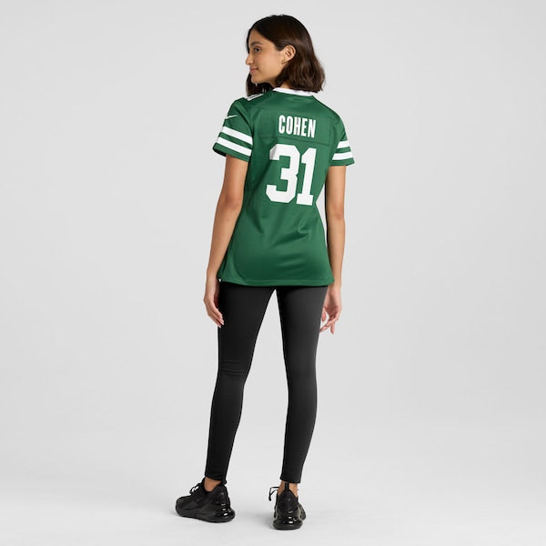 Tarik Cohen New York Jets Nike Women's Team Game Jersey - Legacy Green - Image 5