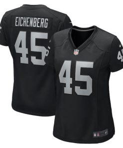 Tommy Eichenberg Las Vegas Raiders Nike Women's  Game Jersey -  Black