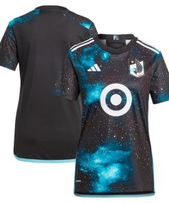 Minnesota United FC adidas Women's 2024 Starry Night Replica Jersey  - Black
