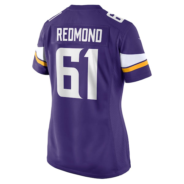 Jalen Redmond Minnesota Vikings Nike Women's Game Jersey - Purple - Image 3