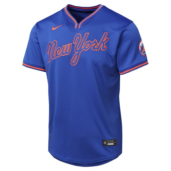 New York Mets Youth Limited Jersey - Royal/Gray - Image 3