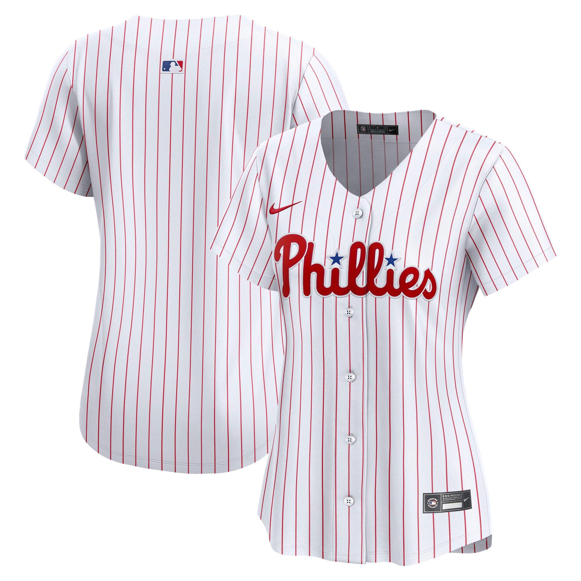 Philadelphia Phillies Nike Women's Alternate Limited Jersey - Light Blue/White - Image 6