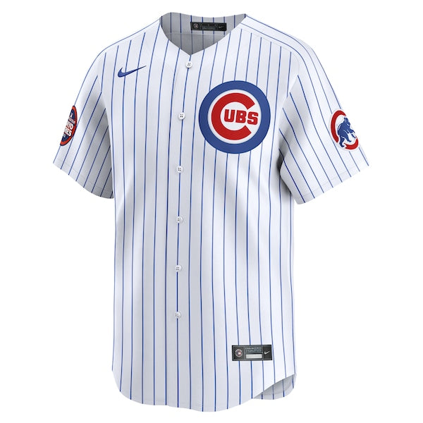 Chicago Cubs Nike 2025 MLB World Tour: Tokyo Series Home Limited Jersey - White - Image 2
