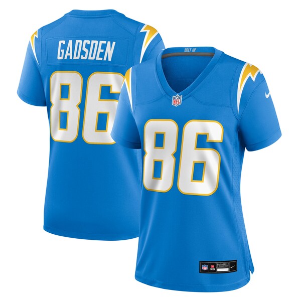 Oronde Gadsden Los Angeles Chargers Nike Women's Team Game Jersey - Powder Blue - Image 9