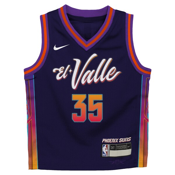 Kevin Durant Phoenix Suns Nike Preschool Swingman Replica Jersey - City Edition - Purple - Image 2