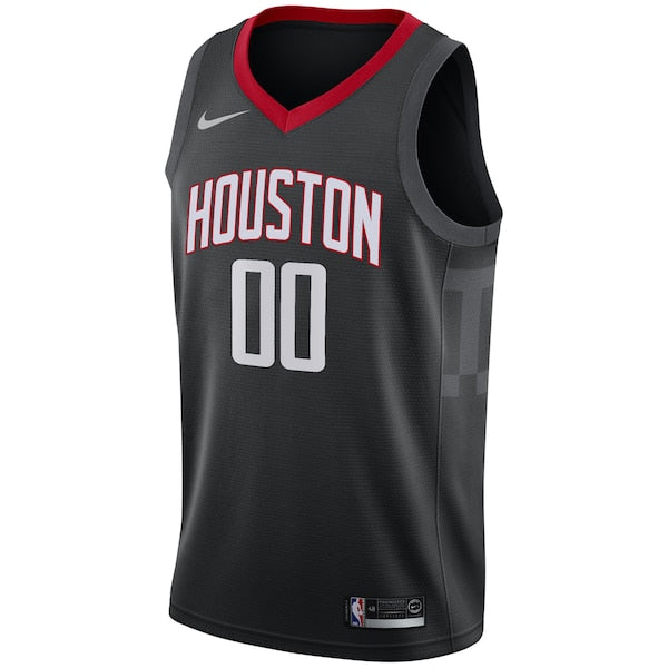 Houston Rockets Nike Swingman Custom Jersey Black - Statement Edition - Image 3