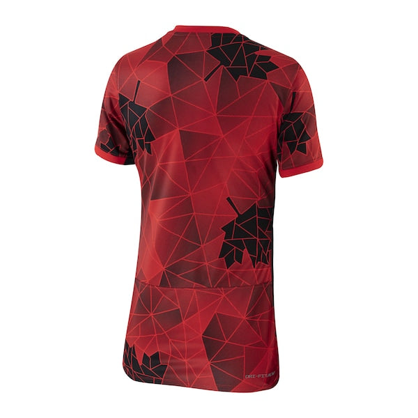 Canada Women's National Team Nike Women's 2023 Home Replica Jersey - Red - Image 3