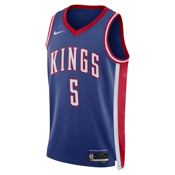 De'Aaron Fox Sacramento Kings Nike Unisex 2024/25 Swingman Player Jersey - City Edition - Blue - Image 2