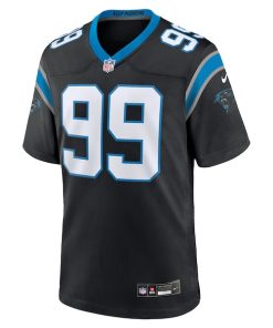 Alternative view of Tershawn Wharton Carolina Panthers Nike Team Game Jersey -  Black