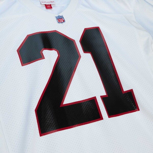 Deion Sanders Atlanta Falcons 1991 Authentic Throwback Retired Player Jersey - White - Image 5
