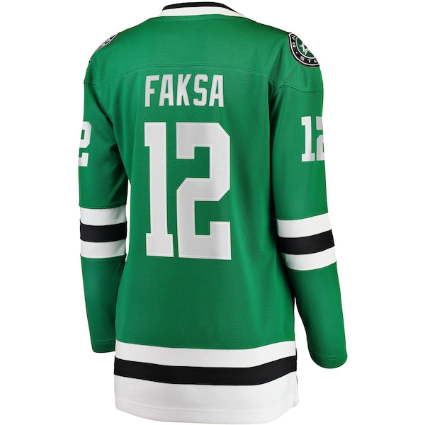 Radek Faksa Dallas Stars Women's Home Breakaway Jersey - Kelly Green - Image 3
