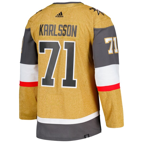 William Karlsson Vegas Golden Knights adidas Primegreen Authentic Player Jersey - Gold - Image 3