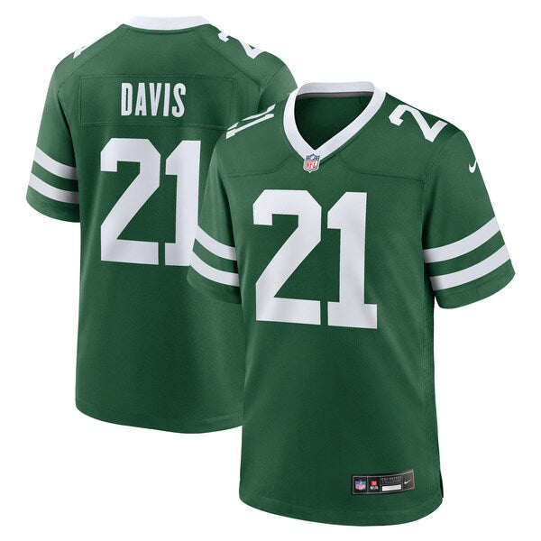Ashtyn Davis New York Jets Nike Team Game Jersey - Legacy Green - Image 2