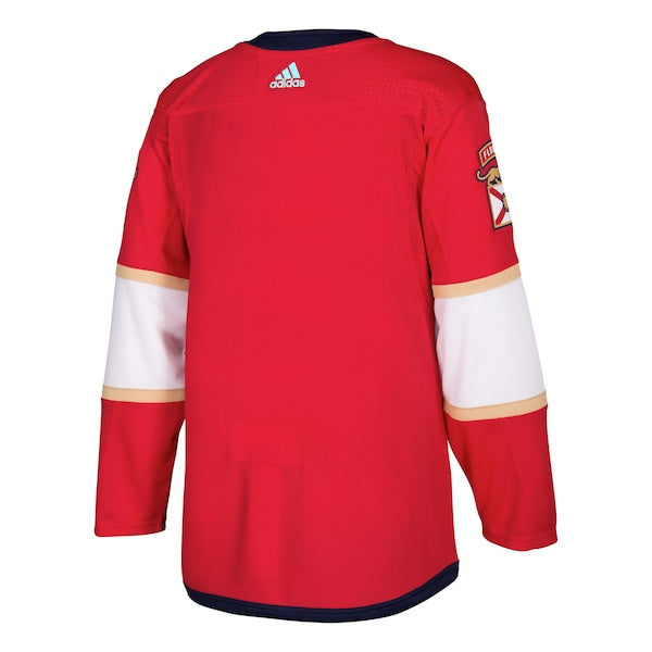 Florida Panthers adidas Home Authentic Blank Jersey - Red - Image 3