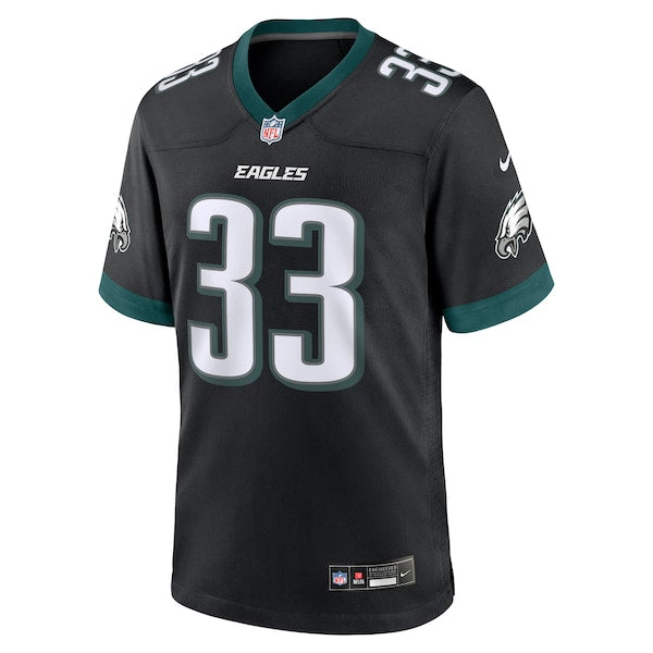 Cooper DeJean Philadelphia Eagles Nike 2024 NFL Draft Alternate Player Game Jersey - Black - Image 2