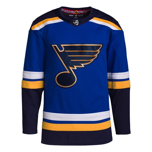 St. Louis Blues adidas Home Authentic Jersey - Royal - Image 2