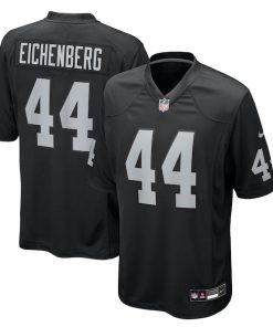Tommy Eichenberg Las Vegas Raiders Nike Team Game Jersey -  Black