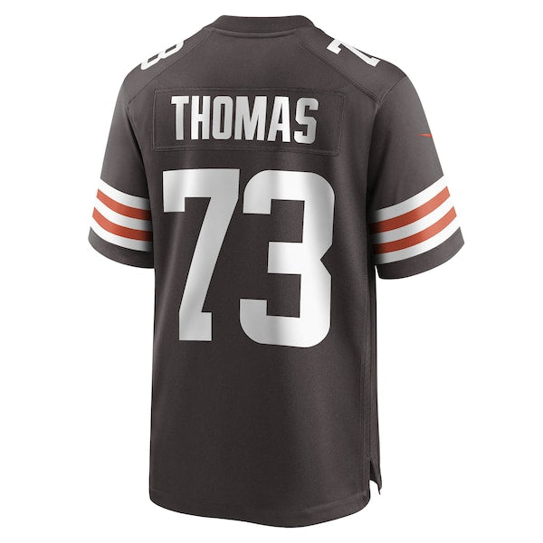 Joe Thomas Cleveland Browns Nike Retired Game Player Jersey - Brown - Image 3