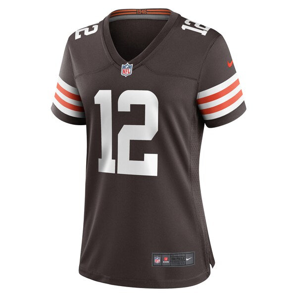 Kahlef Hailassie Cleveland Browns Nike Women's Team Game Jersey - Brown - Image 2