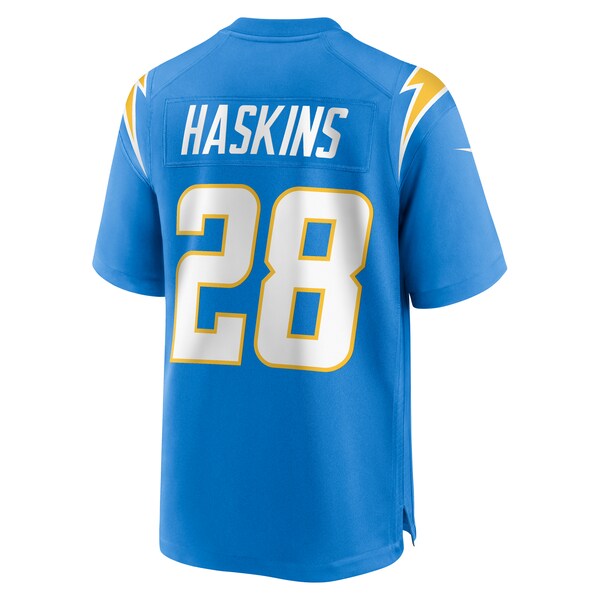 Hassan Haskins Los Angeles Chargers Nike Team Game Jersey - Powder Blue - Image 4