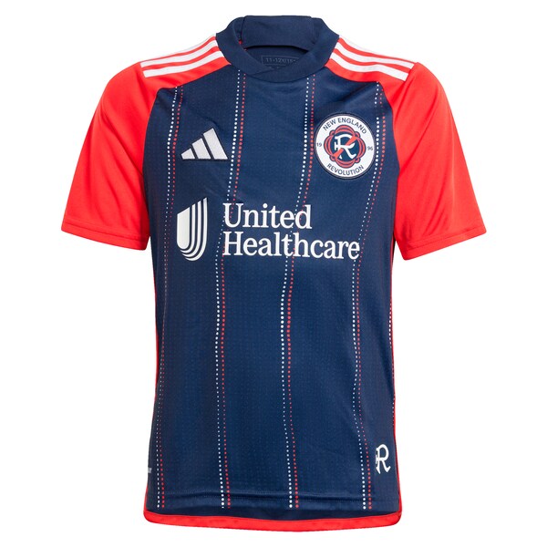 New England Revolution adidas Youth 2024 Boston Tea Party Replica Custom Jersey?ยจC Navy - Image 2