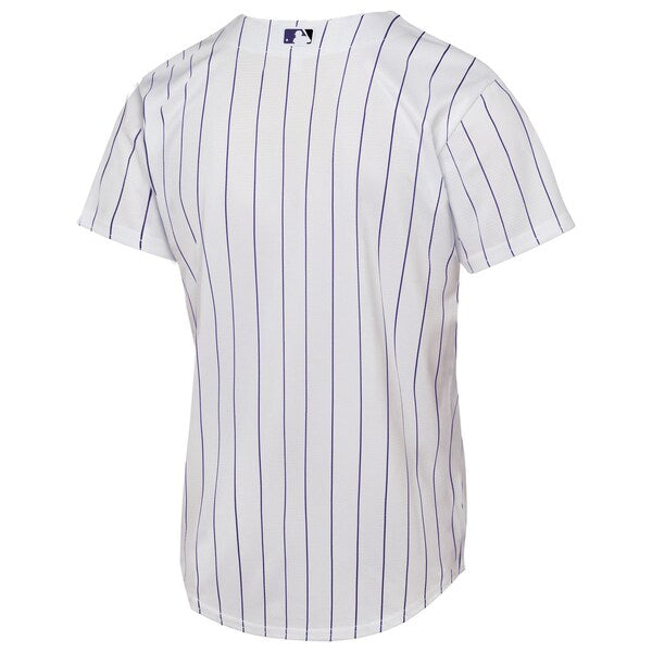 Colorado Rockies Nike Youth Home Replica Jersey - White - Image 3