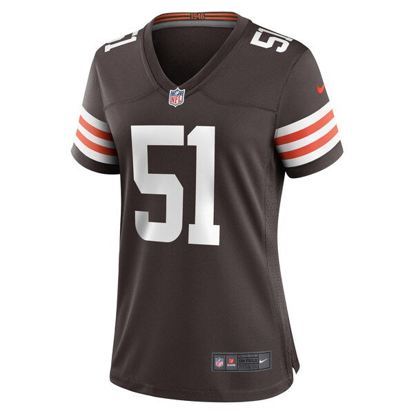 Jordan Kunaszyk Cleveland Browns Nike Women's Game Player Jersey - Brown - Image 2