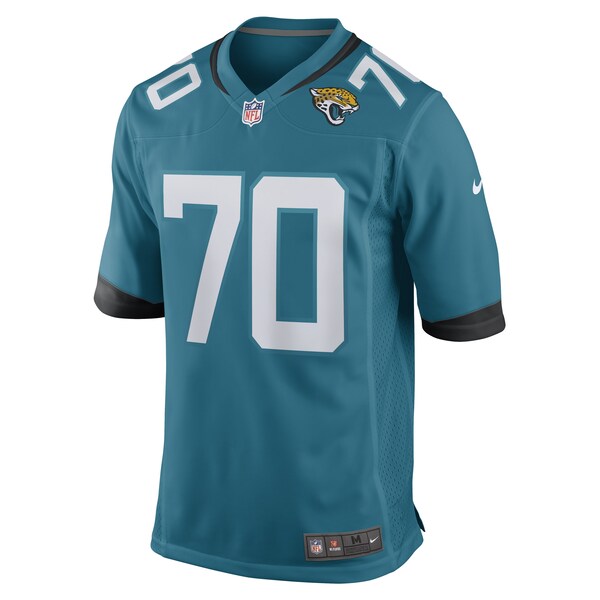 Cole Van Lanen Jacksonville Jaguars Nike Game Player Jersey - Teal - Image 2