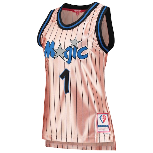 Penny Hardaway Orlando Magic Women's 75th Anniversary Rose Gold 1993 Swingman Jersey - Pink - Image 2