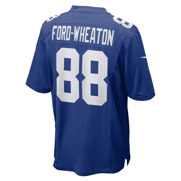 Bryce Ford-Wheaton New York Giants Nike Team Game Jersey - Royal - Image 3