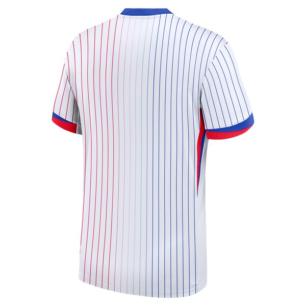 France National Team Nike Youth 2024 Away Replica Blank Jersey - White - Image 4