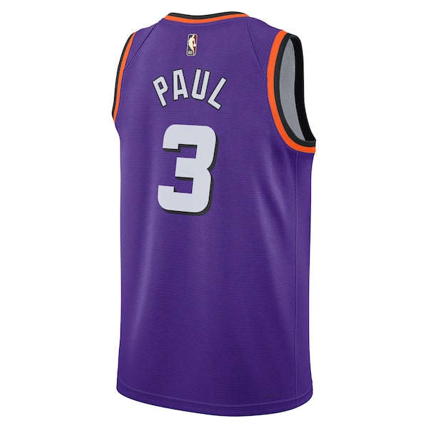 Chris Paul Phoenix Suns Nike Swingman Jersey - Classic Edition - Purple - Image 3