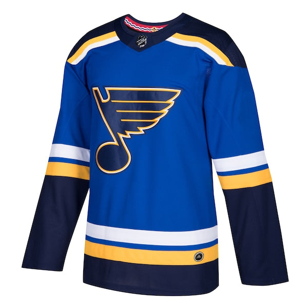 St. Louis Blues adidas Home Authentic Blank Jersey - Blue - Image 2