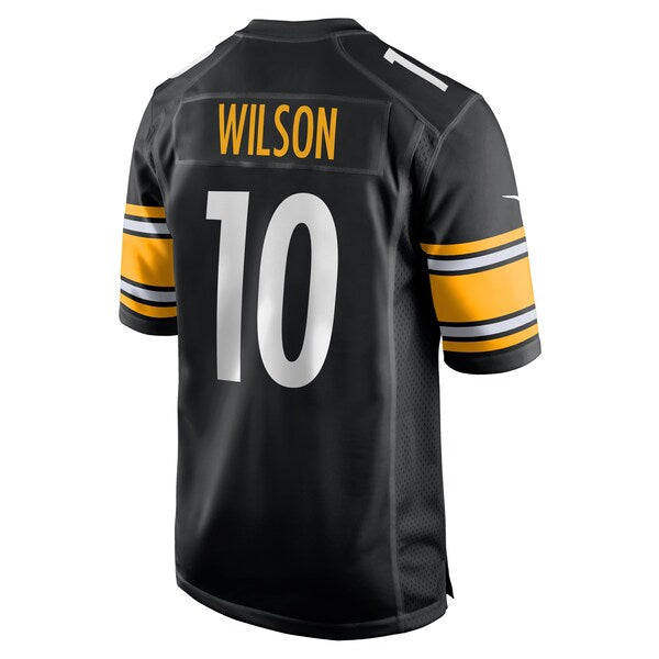 Roman Wilson Pittsburgh Steelers Nike Game Jersey - Black - Image 3