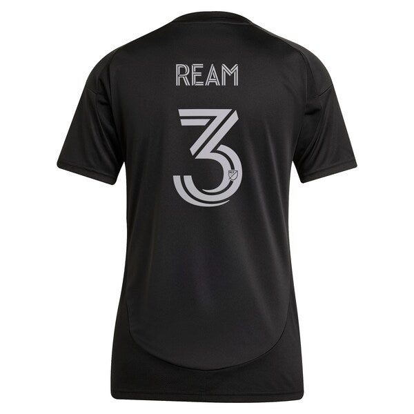 Tim Ream Charlotte FC adidas Women's 2025 Fortress Kit Replica Player Jersey - Black - Image 3